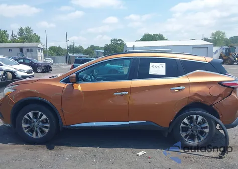 2015 Nissan Murano Sv из США, поврежденный, VIN 5N1AZ2MH4FN254159